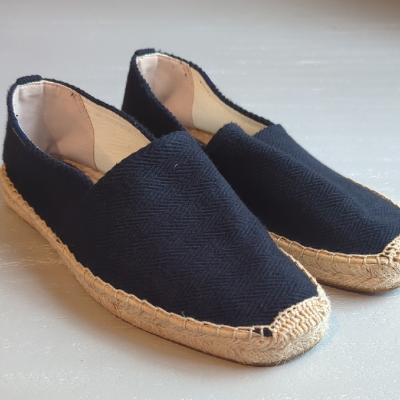 Soludos Black Espadrille Flats size 8 - Picture 10 of 10